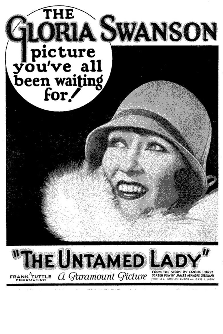 Affiche de THE UNTAMED LADY