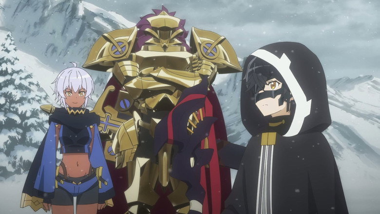Still from My Gift Lvl 9999 Unlimited Gacha: Backstabbed in a Backwater Dungeon, I'm Out for Revenge! - Season 1 Episode 5