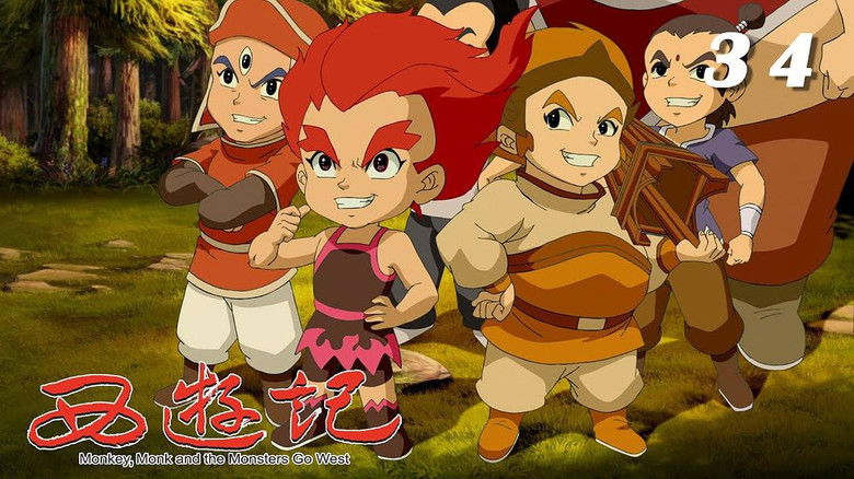 Still image for Monkey,Monk and the Monsters Go West season 1 episode 34: Episode 34 Still image for Monkey,Monk and the Monsters Go West season 1 episode 34: Episode 34