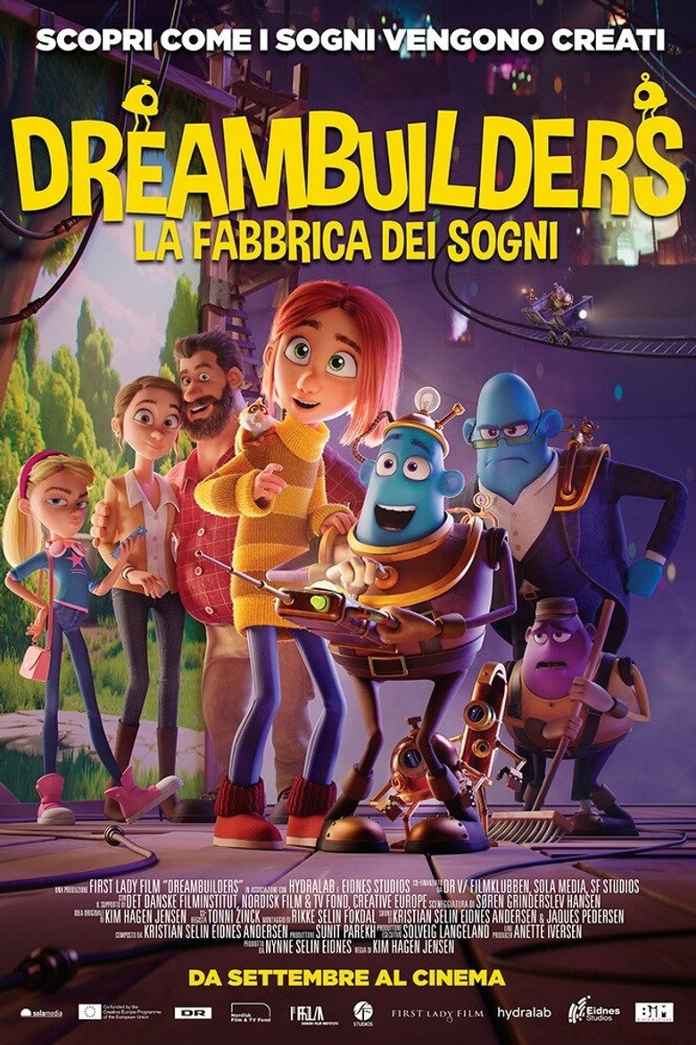 Copertina di Dreambuilders - La fabbrica dei sogni