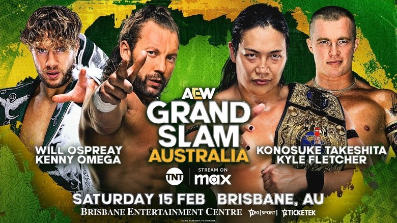AEW: Grand Slam Australia main backdrop