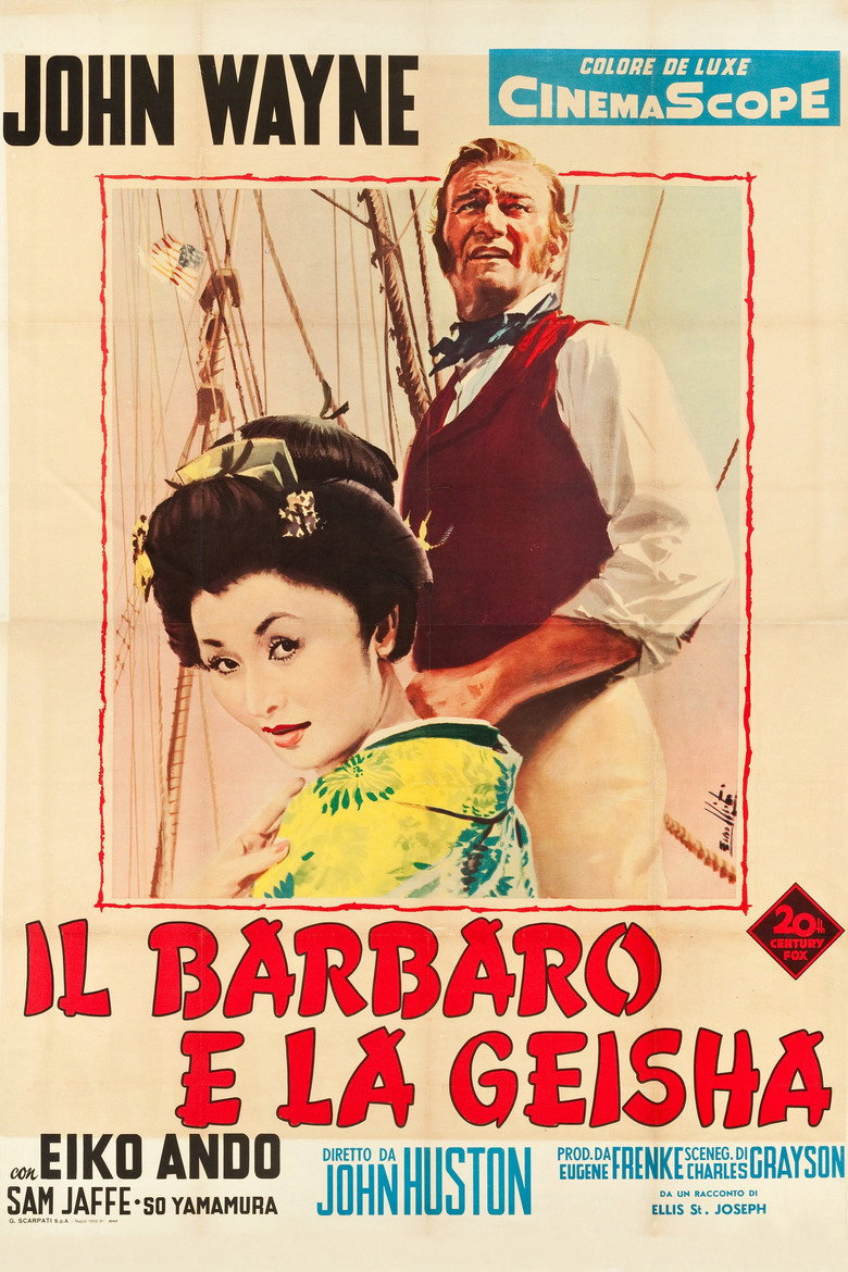 Copertina di Il barbaro e la geisha