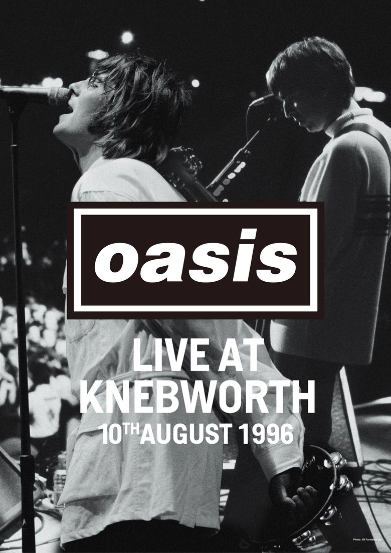 Oasis LIVE AT KNEBWORTH: August 10th, 1996 main poster