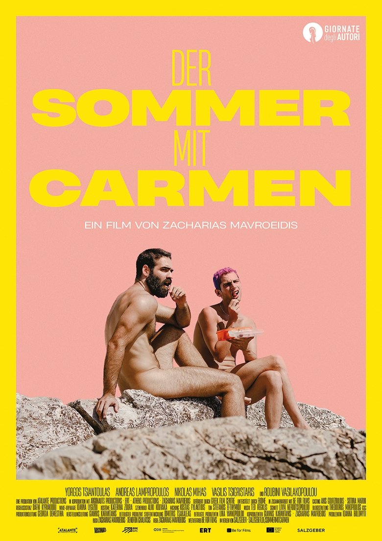 Der Sommer mit Carmen poster