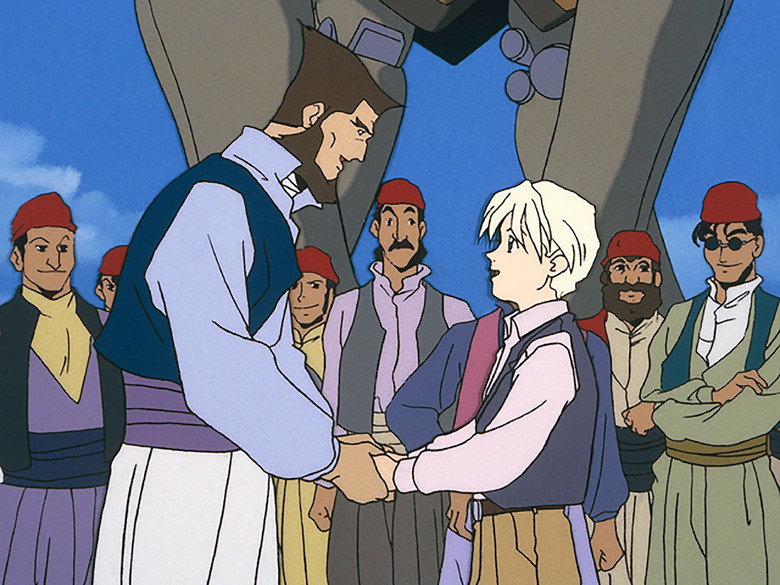 Still from Mobile Suit Gundam Wing - Season 1 Episode 36