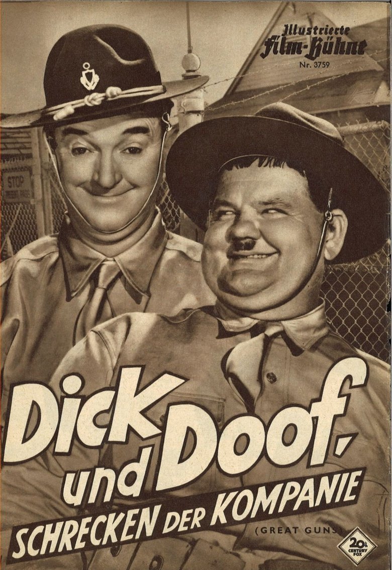 Dick und Doof - Schrecken der Kompanie poster