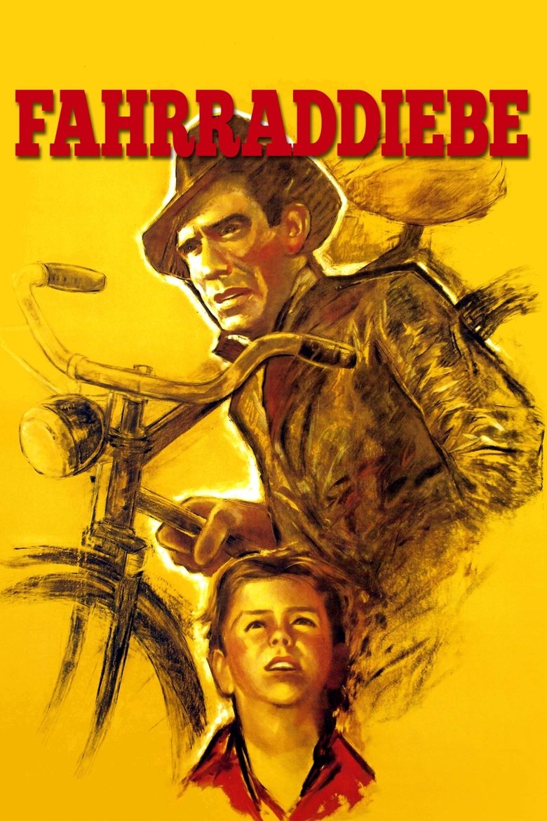 Fahrraddiebe poster