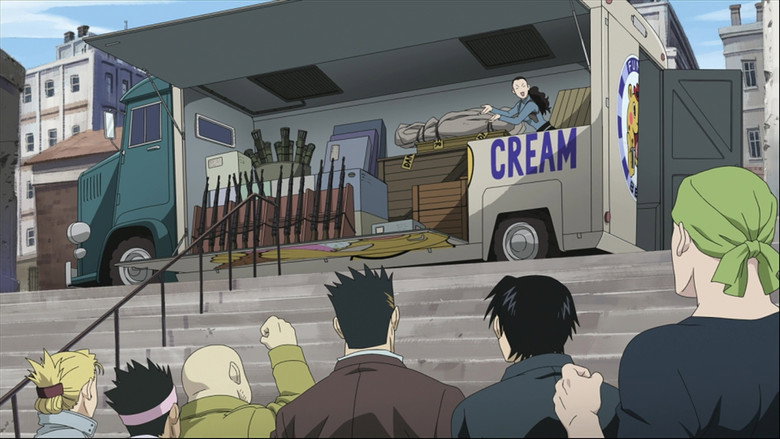 Still from Fullmetal Alchemist: Brotherhood - Season 1 Episode 50