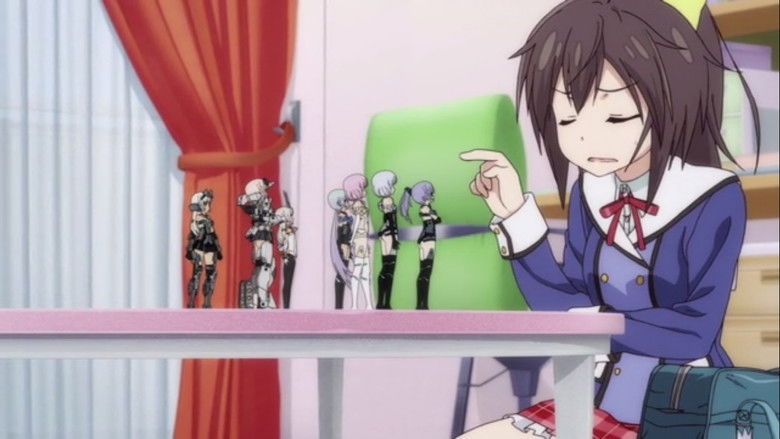 Still image for Frame Arms Girl season 1 episode 11: What Lies Behind that Emotion / A Public Bath! A Battle?! Still image for Frame Arms Girl season 1 episode 11: What Lies Behind that Emotion / A Public Bath! A Battle?!