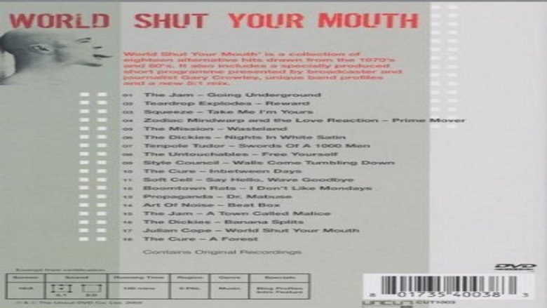 World Shut Your Mouth movie poster
