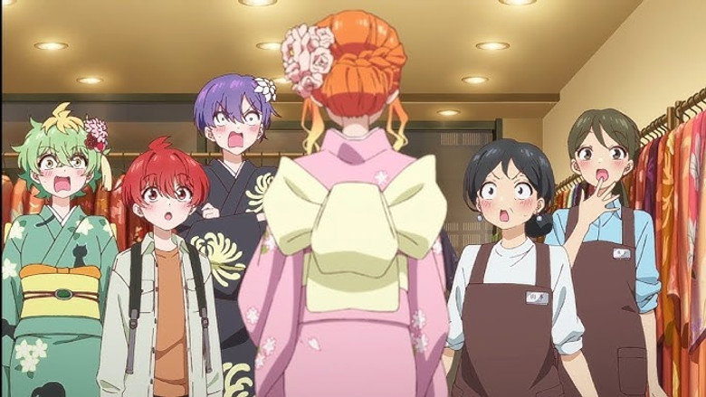 Still from Dealing with Mikadono Sisters Is a Breeze - Season 1 Episode 3