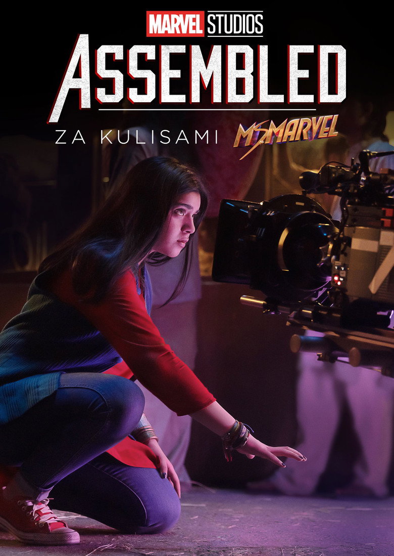 Plakat filmu Za kulisami serialu „Ms. Marvel”
