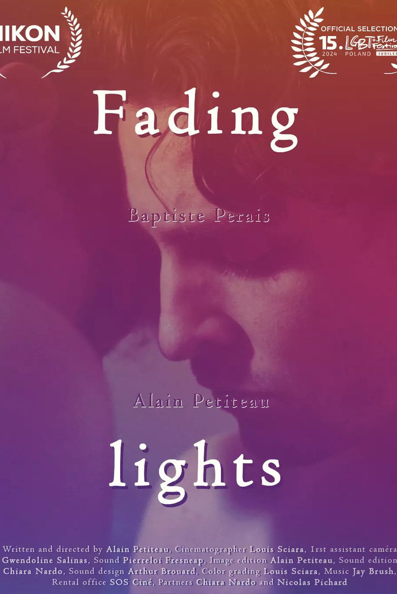 Fading lights background