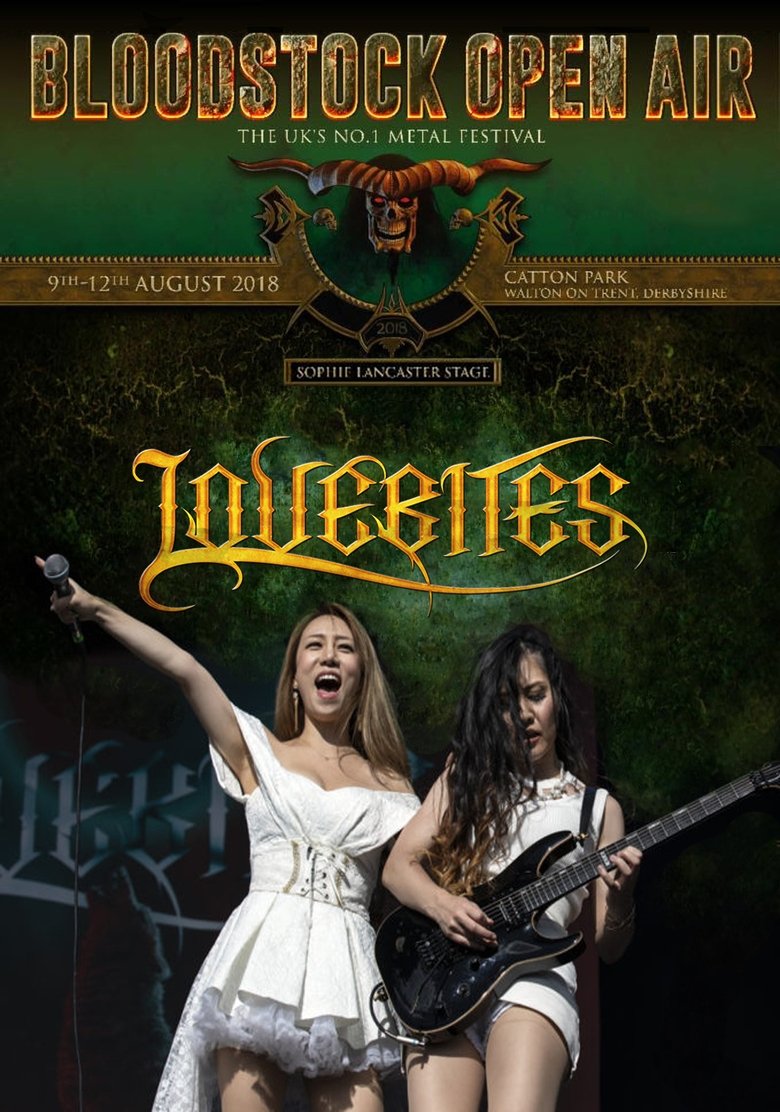 Lovebites - Live At Bloodstock 2018 main poster