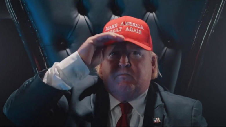 Donald Trump The Chosen main backdrop