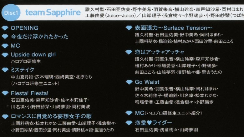 Hello! Project 2021 Summer ~Sapphire & Ruby~ main backdrop