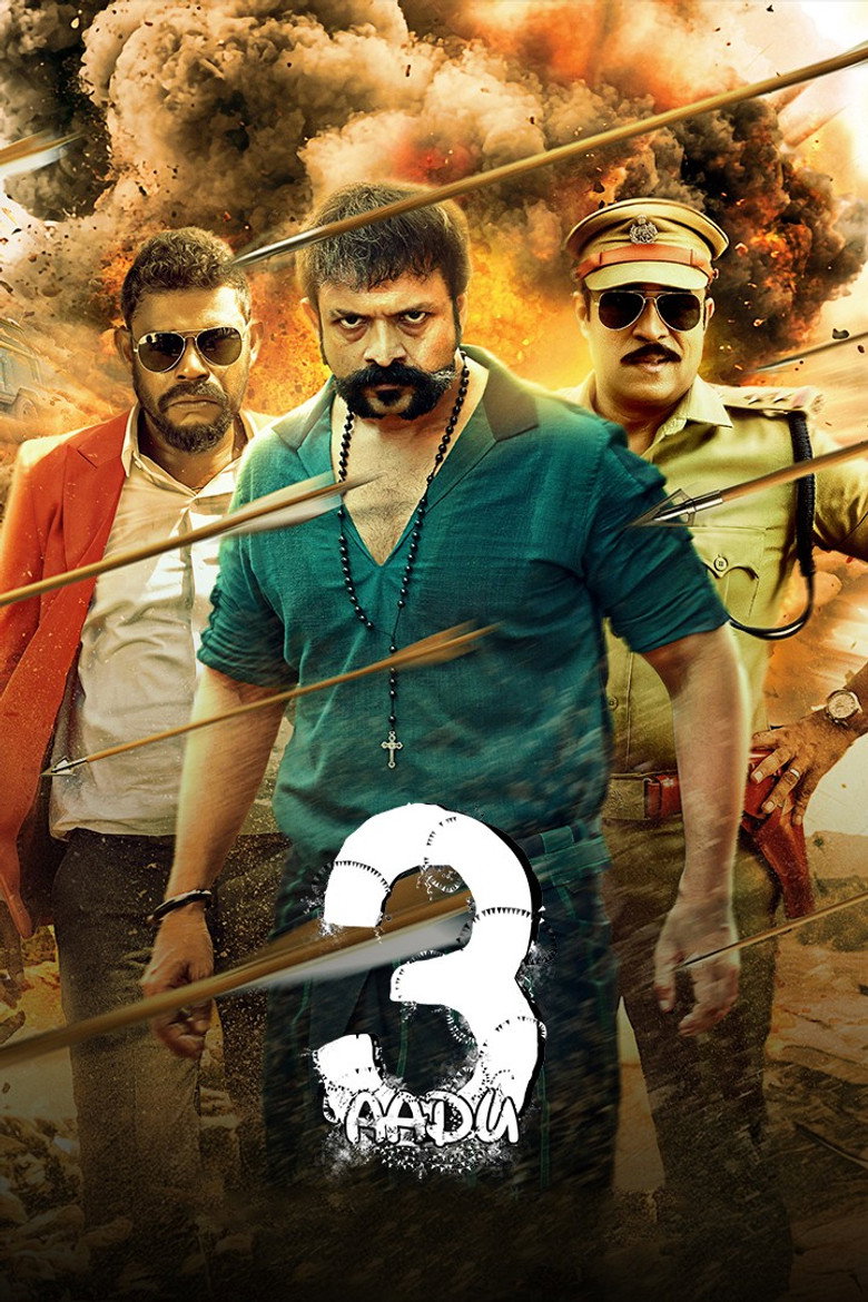 Aadu 3 (2026) WEB-DL Multi Audio Hindi ORG. + Tamil + Telugu + Malayalam + Kannada Full Movie 480p 720p 1080p 2160p 4K