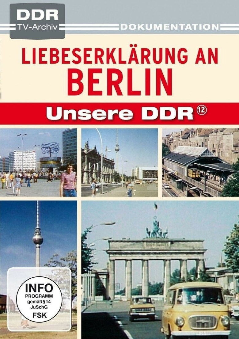 Poster de Liebeserklärung an Berlin