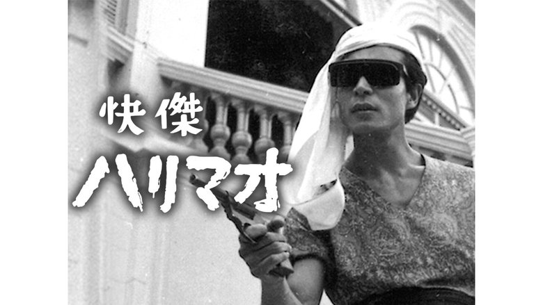 怪傑ハリマオ backdrop