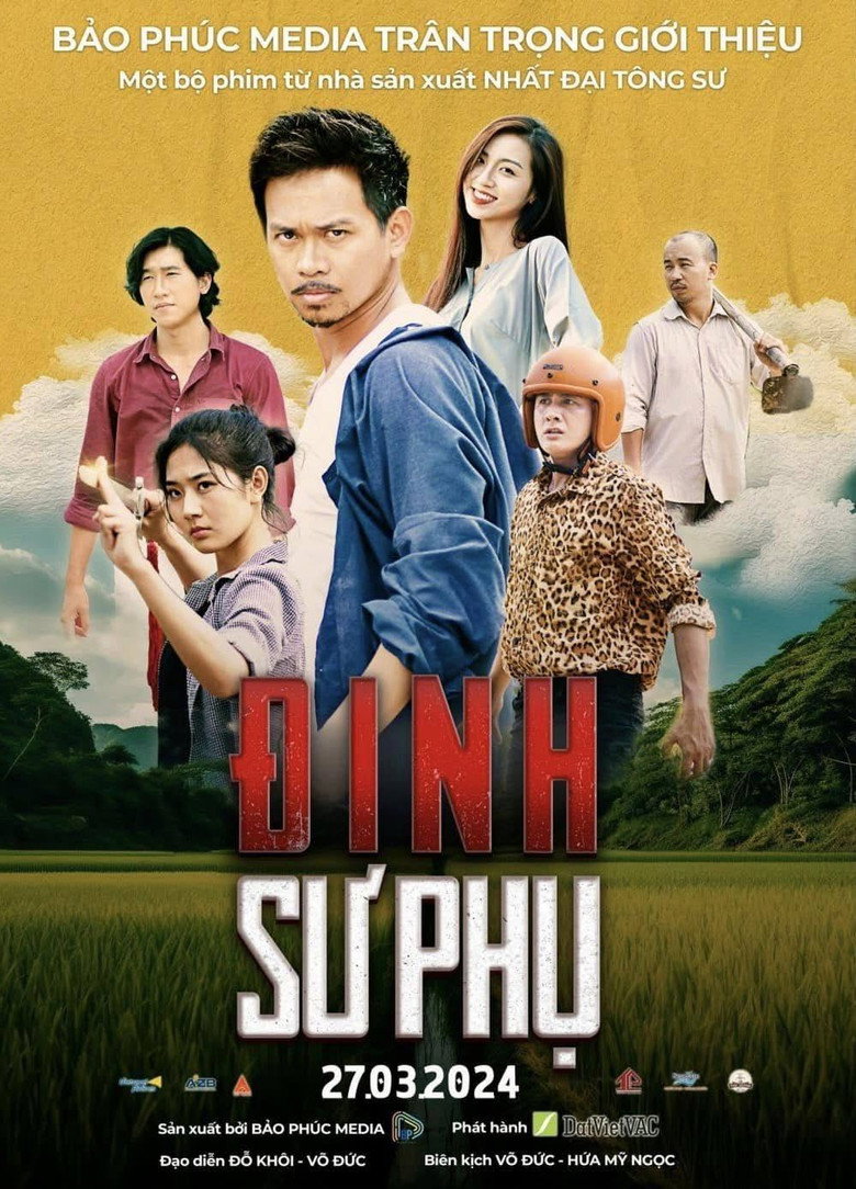 Official poster for Đinh Sư Phụ