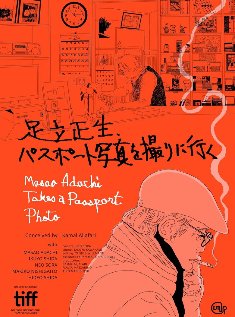 Masao Adachi Takes a Passport Photo