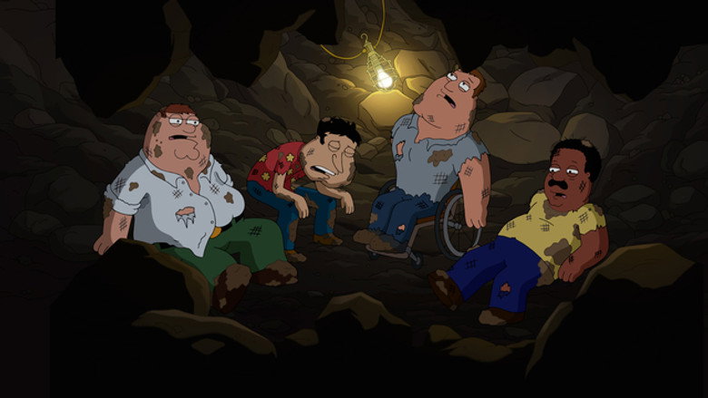 Family Guy S18E12 — Undergrounded episode still