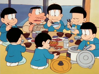 Still image for Osomatsu-kun season 1 episode 1: Sheeh! Sextuplets-zansu Still image for Osomatsu-kun season 1 episode 1: Sheeh! Sextuplets-zansu