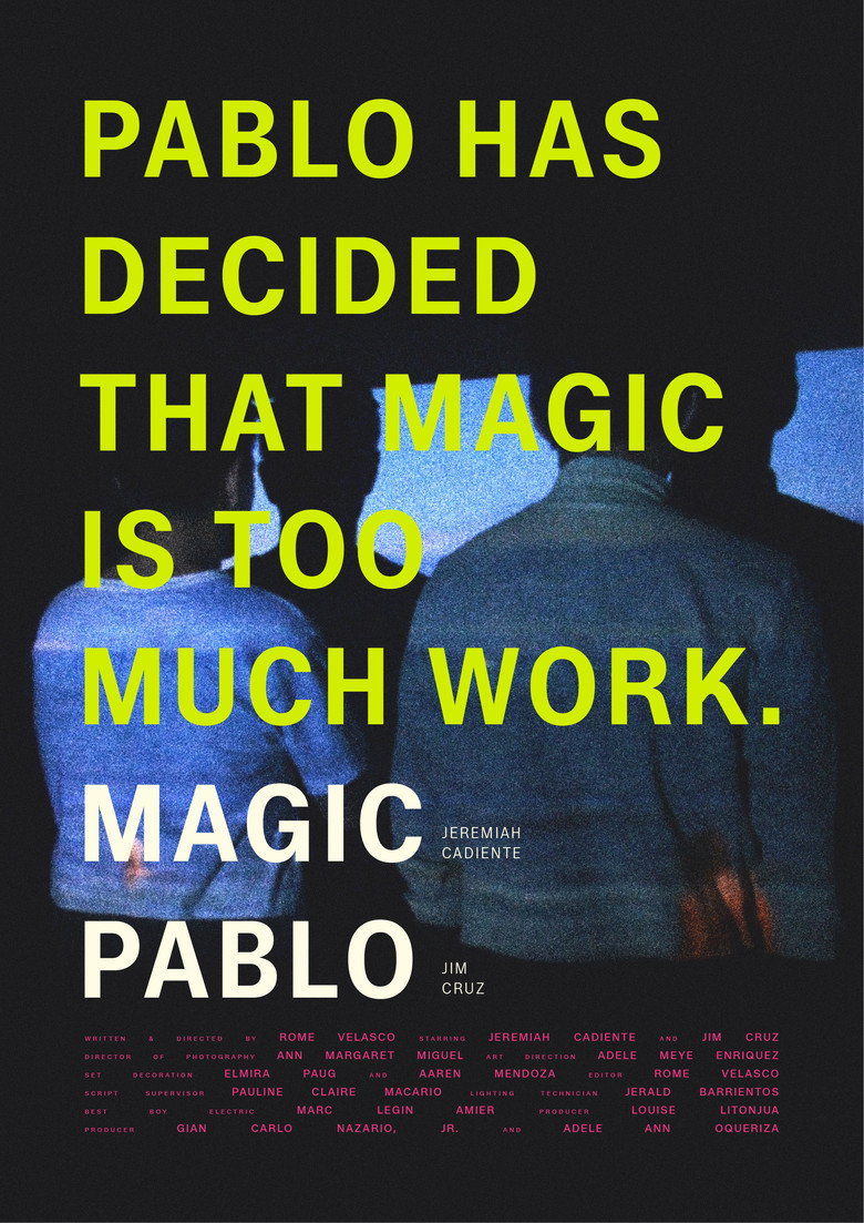 Affiche ou illustration — Magic Pablo