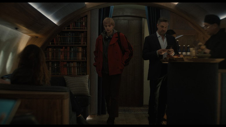 Still from A Murder at the End of the World - Season 1 Episode 1
