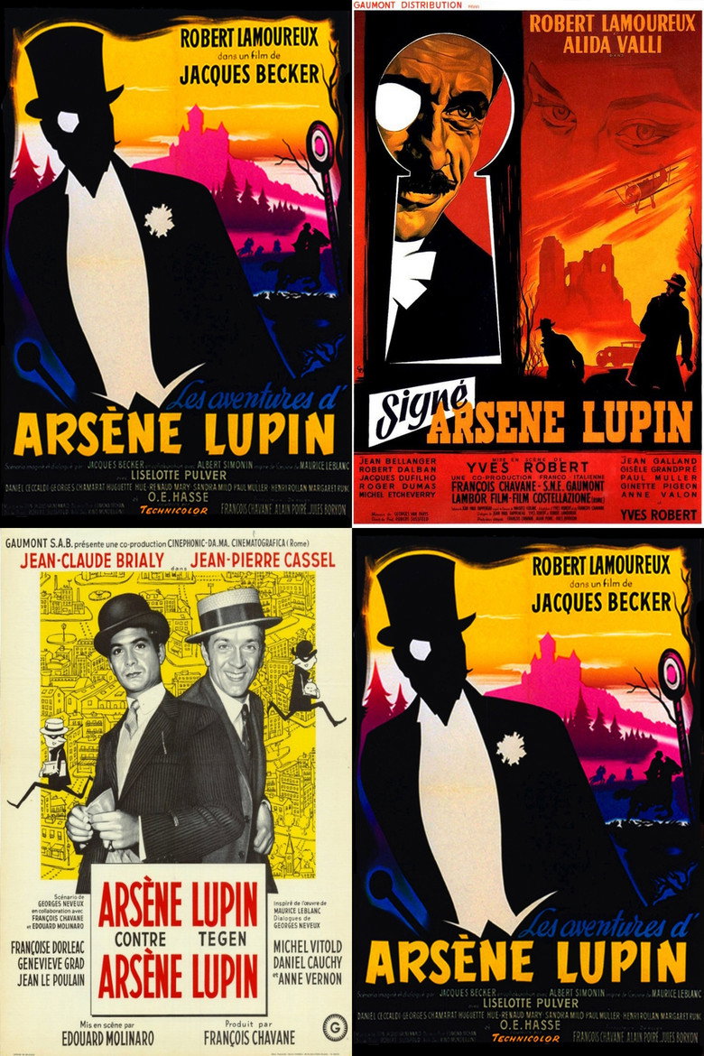Постер коллекции Arsène Lupin (Robert Lamoureux) Collection