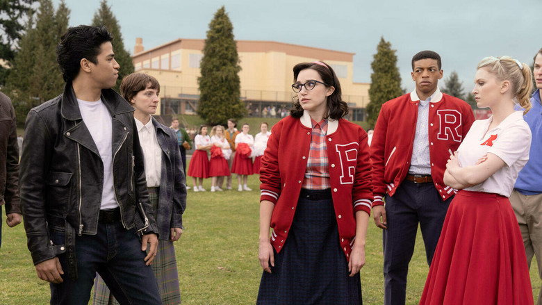Still from Grease: Rise of the Pink Ladies - Season 1 Episode 1