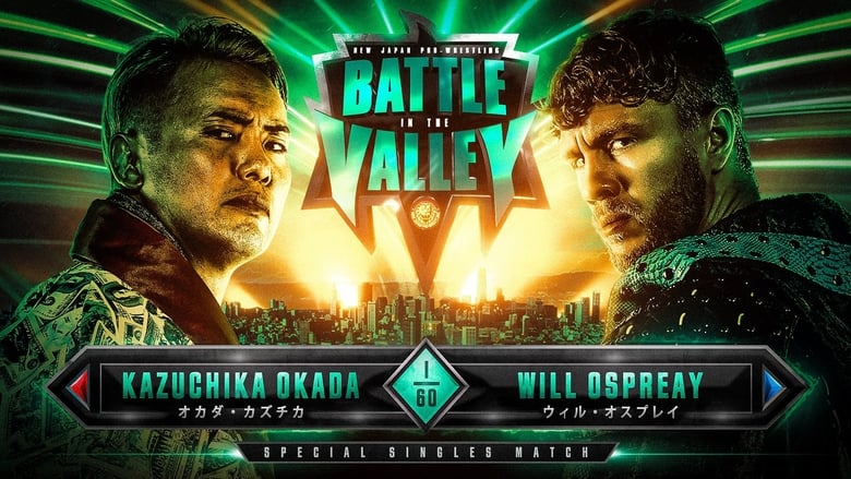NJPW Battle in the Valley main backdrop