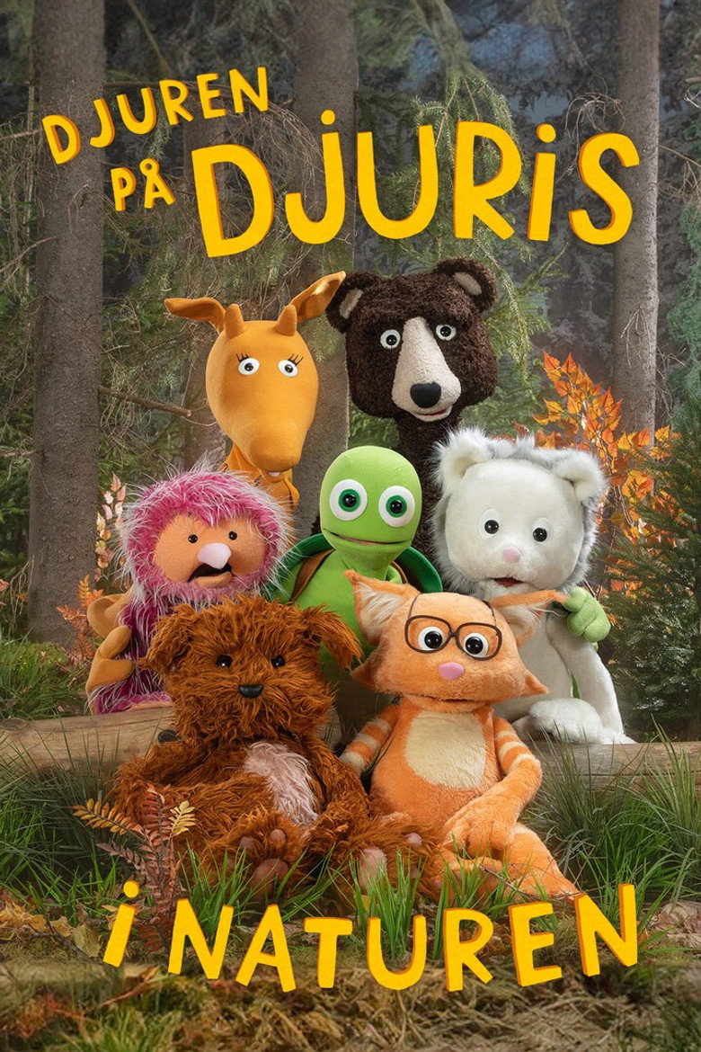 Djuren på Djuris i naturen