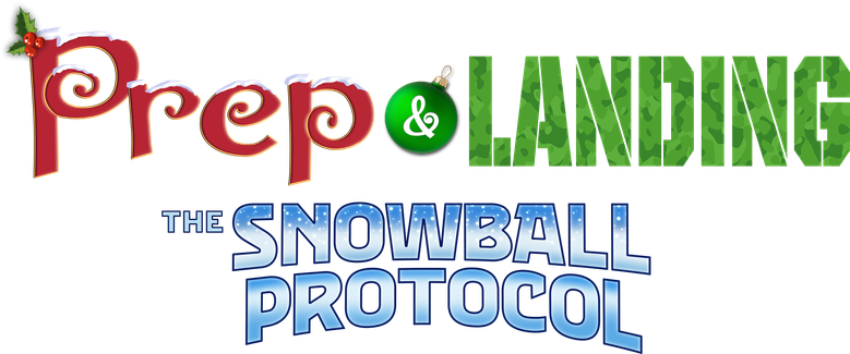 Logo artwork for Prep & Landing: The Snowball Protocol