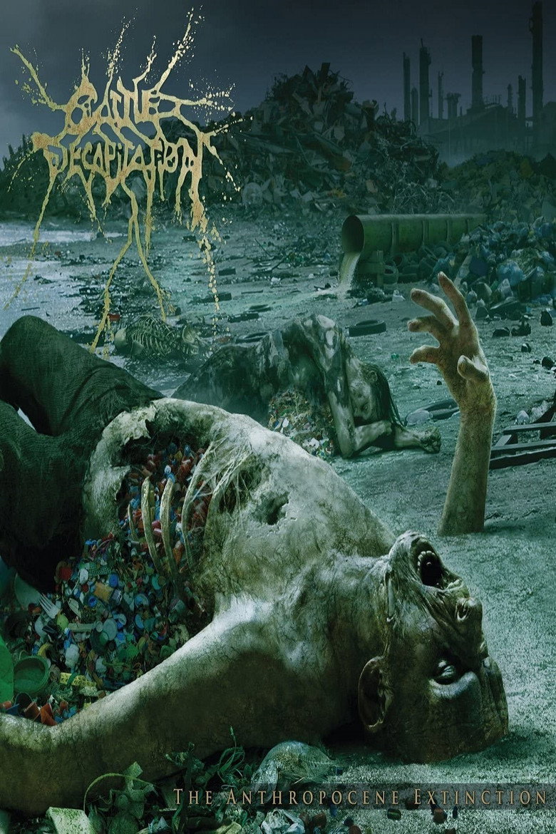 Cattle Decapitation the anthropocene extinction background
