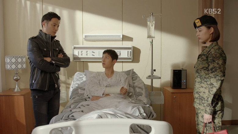 Still from Descendants of the Sun - Season 1 Episode 14