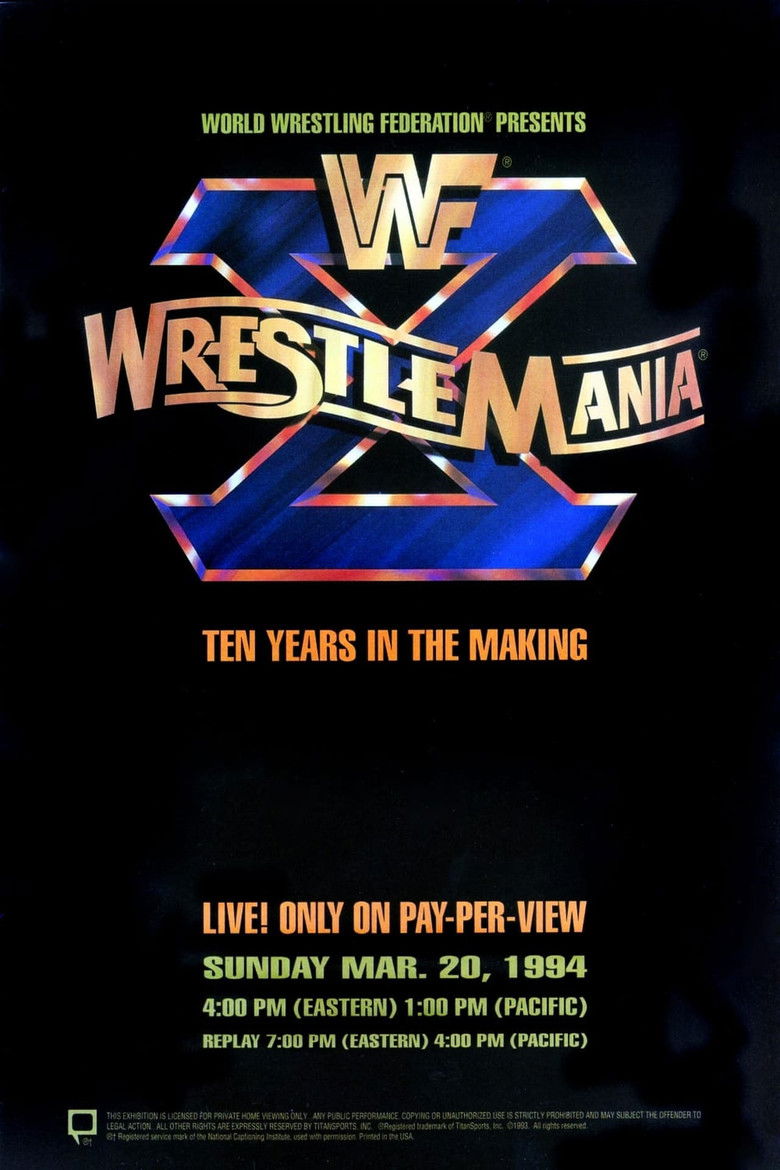 Imatge de WWE March to WrestleMania X