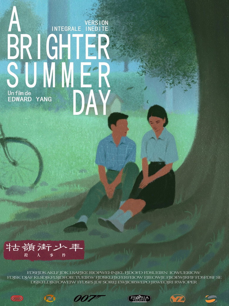 Affiche de A BRIGHTER SUMMER DAY