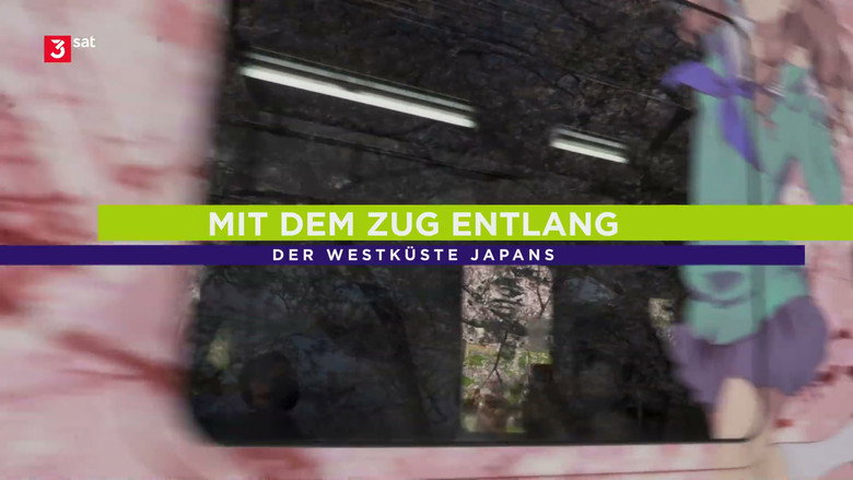 Mit dem Zug entlang der Westküste Japans still