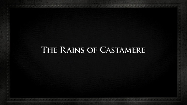 New Sound for 'The rains of Castamere'
