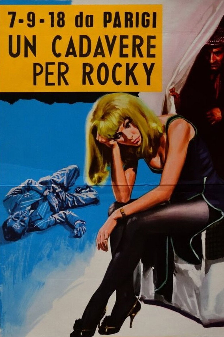 Copertina di 7-9-18 da Parigi un cadavere per Rocky