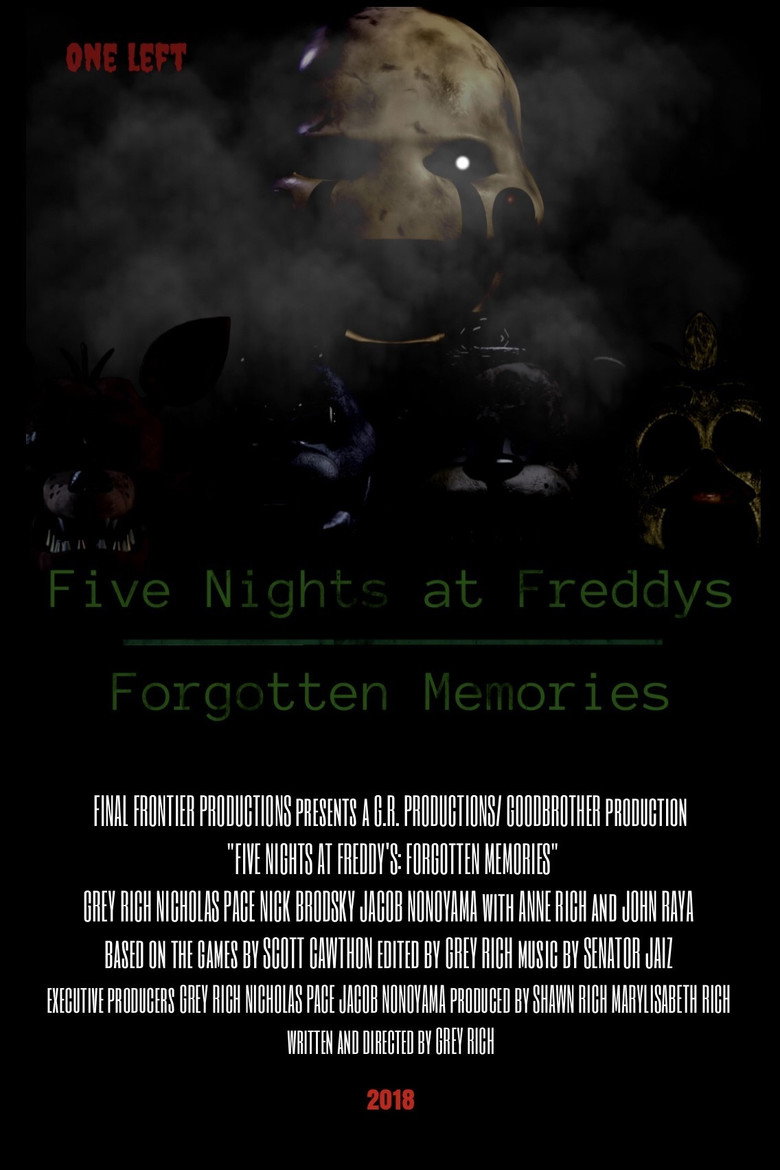 Five Nights at Freddy's: Forgotten Memories poster