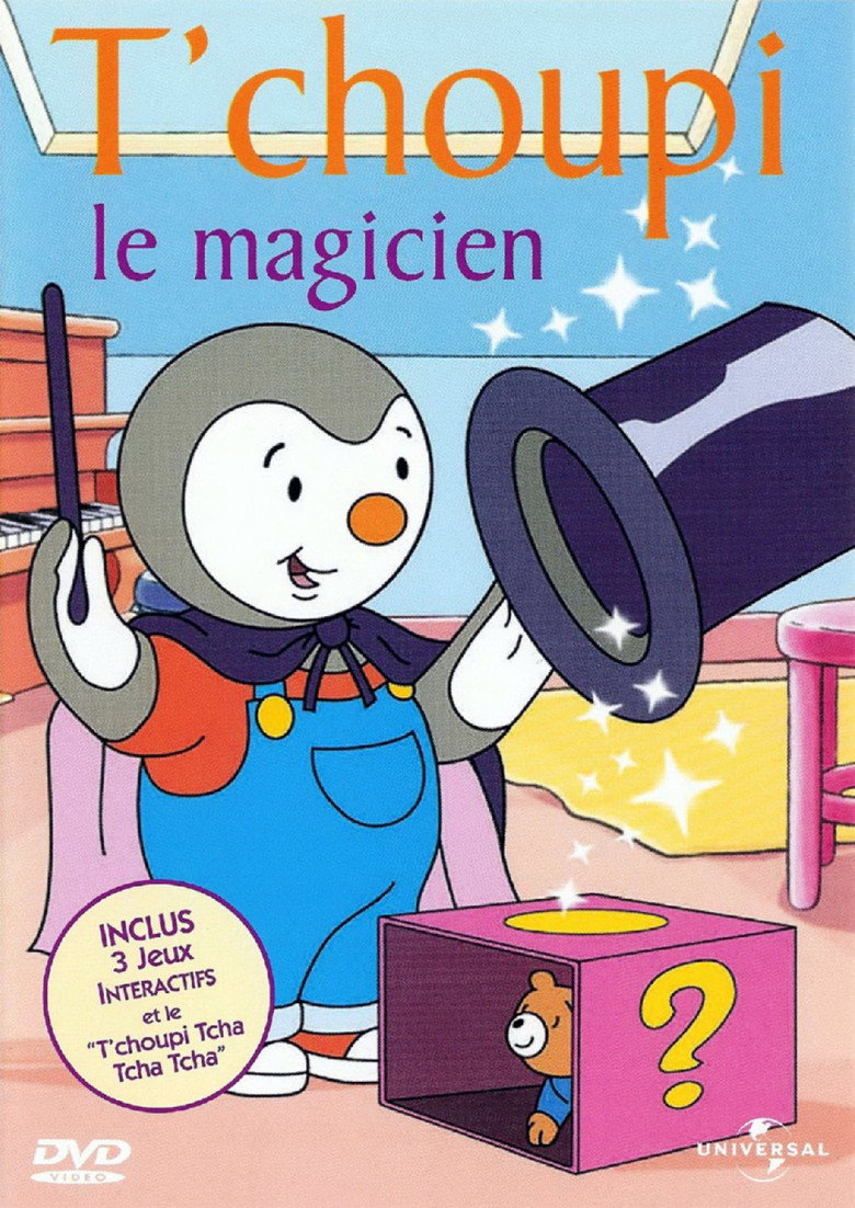 T'choupi le magicien background