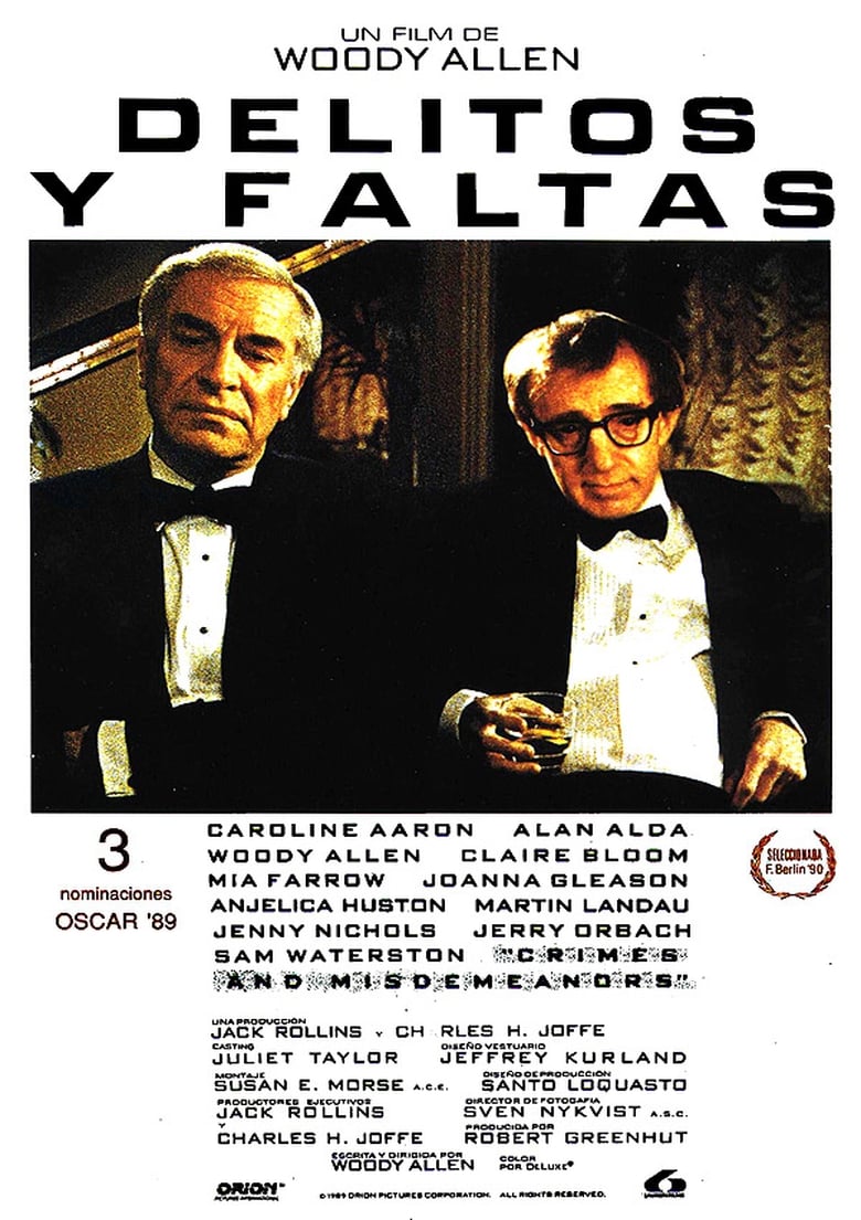 Delitos y faltas (1989)