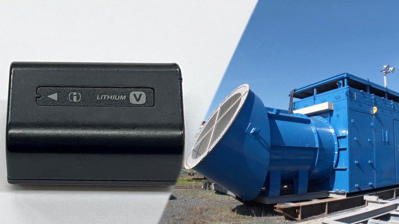 Lithium Ion Batteries / Dust Collectors for Tunnel Construction