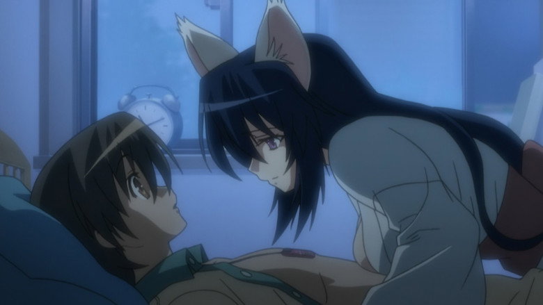 Still from Omamori Himari - Season 1 Episode 1