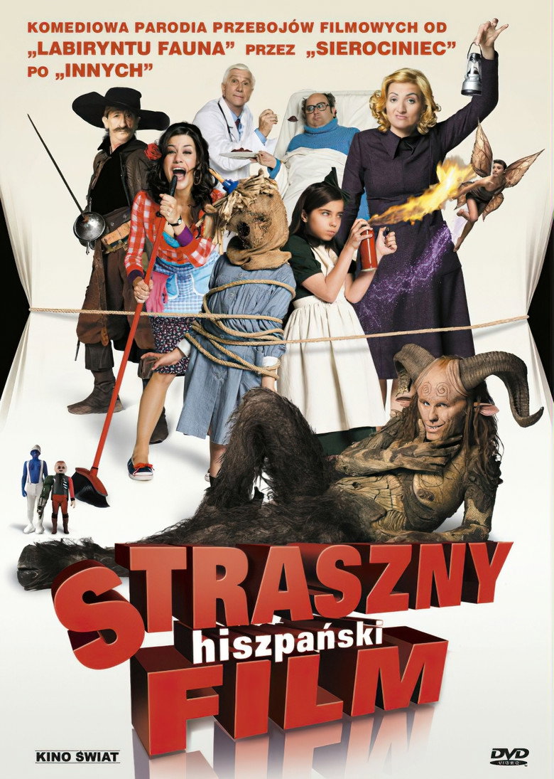 Plakat filmu Straszny hiszpański film