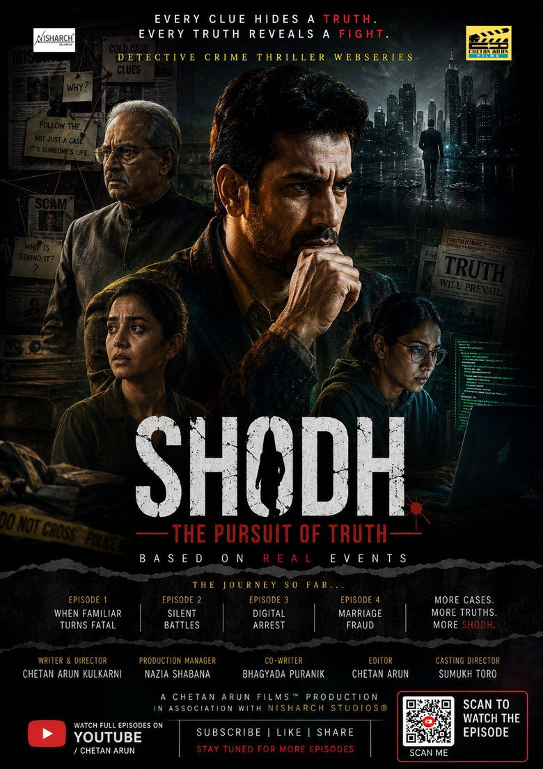 Official poster for Shodh: The Pursuit of Truth