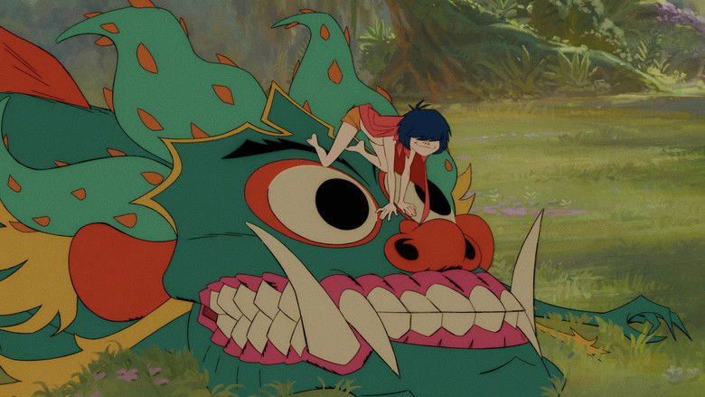 Imatge de Gorillaz Present: The Mountain, The Moon Cave and The Sad God