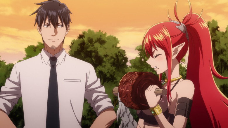 Still from サラリーマンが異世界に行ったら四天王になった話 - Season 1 Episode 3